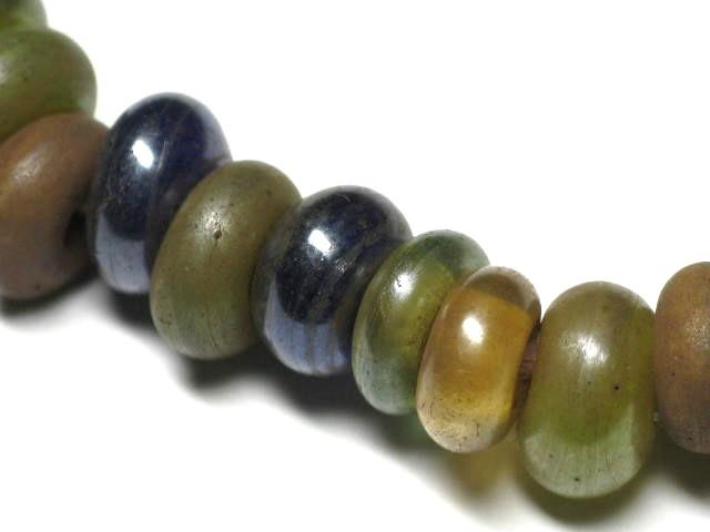 TOKO-BEADS AG930-22 Glass Seed bead (strand) 6~7mm AG930-22 リングシードビーズ（連） 6~7mm Asian bead & African bead  Handmade,Lampeork,bead,asia,india,ethnic,parts,accessory,beads とんぼ玉,ビーズ,トンボ玉,アジア,インド,エスニック,手作り,パーツ,アクセサリー