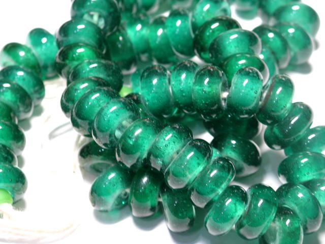 TOKO-BEADS AG933N-11 Glass bead (strand) 11~12mm AG933N-11 リング型ビーズ（連） 11~12mm Asian bead & African bead  Handmade,Lampeork,bead,asia,india,ethnic,parts,accessory,beads とんぼ玉,ビーズ,トンボ玉,アジア,インド,エスニック,手作り,パーツ,アクセサリー