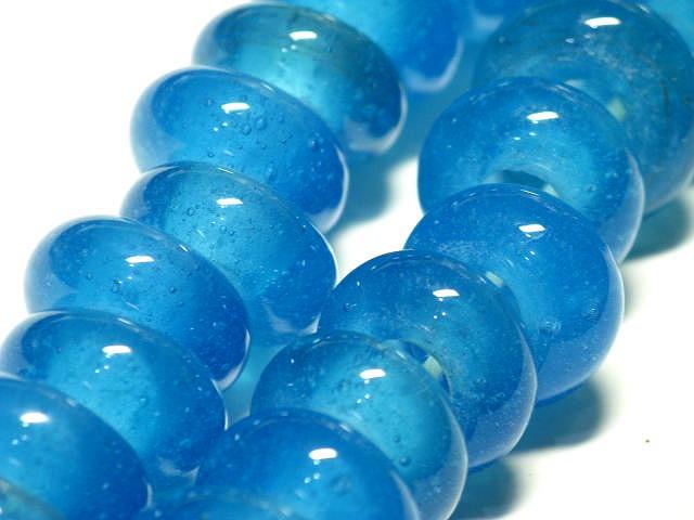 TOKO-BEADS AG933N-12 Glass bead (strand) 11~12mm AG933N-12 リング型ビーズ（連） 11~12mm Asian bead & African bead  Handmade,Lampeork,bead,asia,india,ethnic,parts,accessory,beads とんぼ玉,ビーズ,トンボ玉,アジア,インド,エスニック,手作り,パーツ,アクセサリー