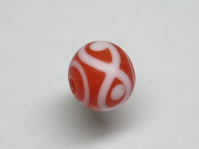 TOKO-BEADS AG934-44 Glass bead 10mm AG934-44 とんぼ玉 10mm Asian bead & African bead  Handmade,Lampeork,bead,asia,india,ethnic,parts,accessory,beads とんぼ玉,ビーズ,トンボ玉,アジア,インド,エスニック,手作り,パーツ,アクセサリー