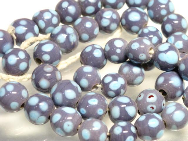TOKO-BEADS AG935N-59 Glass bead (strand) 12.5~13.5mm AG935N-59 とんぼ玉（連） 12.5~13.5mm Asian bead & African bead  Handmade,Lampeork,bead,asia,india,ethnic,parts,accessory,beads とんぼ玉,ビーズ,トンボ玉,アジア,インド,エスニック,手作り,パーツ,アクセサリー