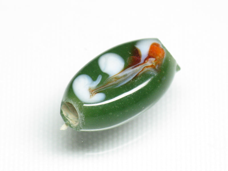 TOKO-BEADS AG936S-01 Glass bead 9~10mm AG936S-01 フラワービーズ 9~10mm Asian bead & African bead  Handmade,Lampeork,bead,asia,india,ethnic,parts,accessory,beads とんぼ玉,ビーズ,トンボ玉,アジア,インド,エスニック,手作り,パーツ,アクセサリー