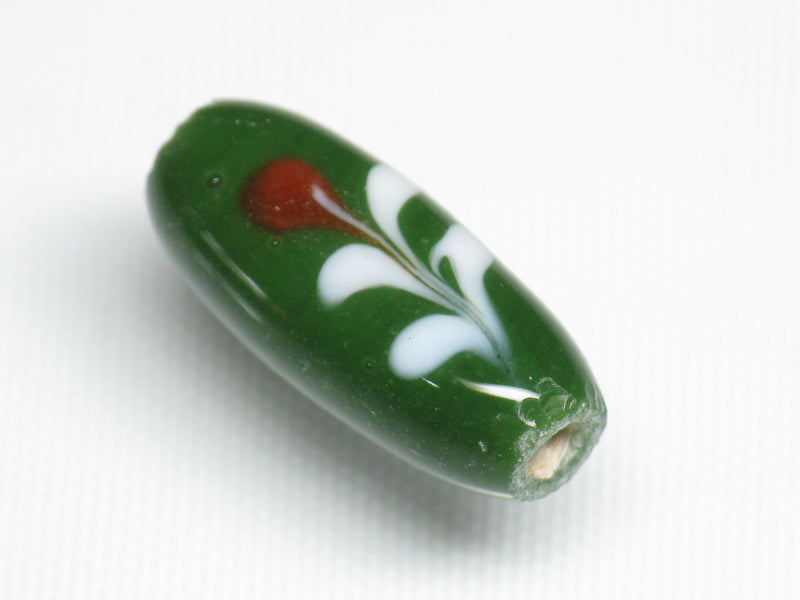 TOKO-BEADS AG936S-02 Glass bead 9~10mm AG936S-02 フラワービーズ 9~10mm Asian bead & African bead  Handmade,Lampeork,bead,asia,india,ethnic,parts,accessory,beads とんぼ玉,ビーズ,トンボ玉,アジア,インド,エスニック,手作り,パーツ,アクセサリー