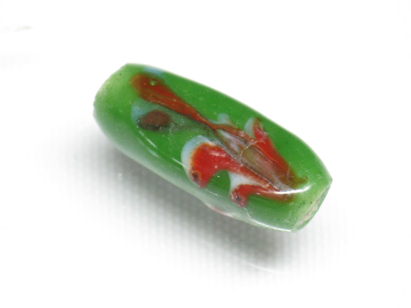 TOKO-BEADS AG936S-04 Glass bead 7mm AG936S-04 フラワービーズ 7mm Asian bead & African bead  Handmade,Lampeork,bead,asia,india,ethnic,parts,accessory,beads とんぼ玉,ビーズ,トンボ玉,アジア,インド,エスニック,手作り,パーツ,アクセサリー