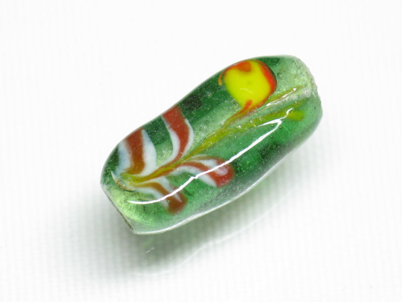 TOKO-BEADS AG936S-06 Glass bead 7~8mm AG936S-06 フラワービーズ 7~8mm Asian bead & African bead  Handmade,Lampeork,bead,asia,india,ethnic,parts,accessory,beads とんぼ玉,ビーズ,トンボ玉,アジア,インド,エスニック,手作り,パーツ,アクセサリー