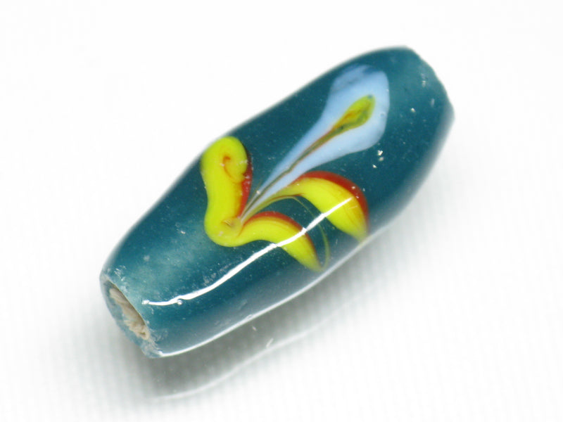 TOKO-BEADS AG936S-07 Glass bead 8mm AG936S-07 フラワービーズ 8mm Asian bead & African bead  Handmade,Lampeork,bead,asia,india,ethnic,parts,accessory,beads とんぼ玉,ビーズ,トンボ玉,アジア,インド,エスニック,手作り,パーツ,アクセサリー