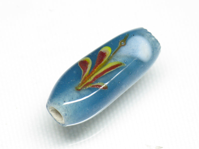 TOKO-BEADS AG936S-08 Glass bead 8mm AG936S-08 フラワービーズ 8mm Asian bead & African bead  Handmade,Lampeork,bead,asia,india,ethnic,parts,accessory,beads とんぼ玉,ビーズ,トンボ玉,アジア,インド,エスニック,手作り,パーツ,アクセサリー