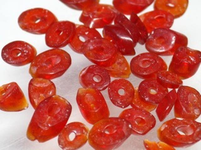 TOKO-BEADS AG940-46 Glass Seed bead (3g) 6mm AG940-46 サザレ風シードビーズ（３ｇ） 6mm Asian bead & African bead  Handmade,Lampeork,bead,asia,india,ethnic,parts,accessory,beads とんぼ玉,ビーズ,トンボ玉,アジア,インド,エスニック,手作り,パーツ,アクセサリー