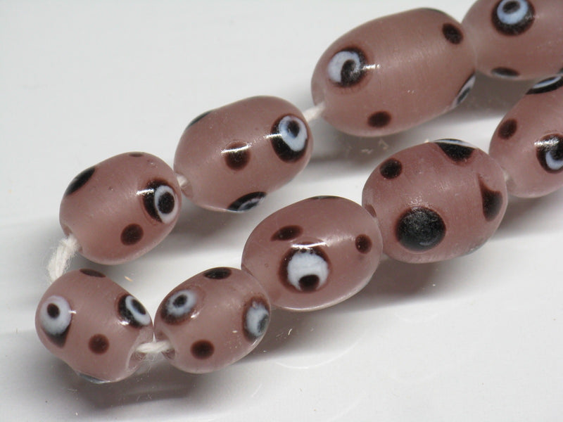 TOKO-BEADS AG941-58N Glass bead (Strand) 9~11mm AG941-58N とんぼ玉（連） 9~11mm Asian bead & African bead  Handmade,Lampeork,bead,asia,india,ethnic,parts,accessory,beads とんぼ玉,ビーズ,トンボ玉,アジア,インド,エスニック,手作り,パーツ,アクセサリー