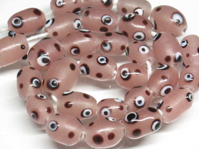 TOKO-BEADS AG941-58N Glass bead (Strand) 9~11mm AG941-58N とんぼ玉（連） 9~11mm Asian bead & African bead  Handmade,Lampeork,bead,asia,india,ethnic,parts,accessory,beads とんぼ玉,ビーズ,トンボ玉,アジア,インド,エスニック,手作り,パーツ,アクセサリー