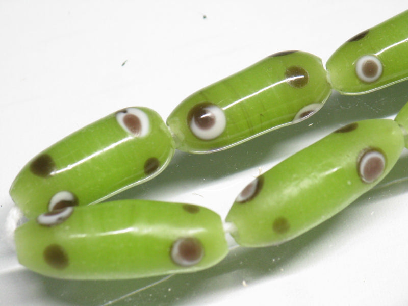 TOKO-BEADS AG941-62N Glass bead (Strand) 7~8mm AG941-62N とんぼ玉（連） 7~8mm Asian bead & African bead  Handmade,Lampeork,bead,asia,india,ethnic,parts,accessory,beads とんぼ玉,ビーズ,トンボ玉,アジア,インド,エスニック,手作り,パーツ,アクセサリー