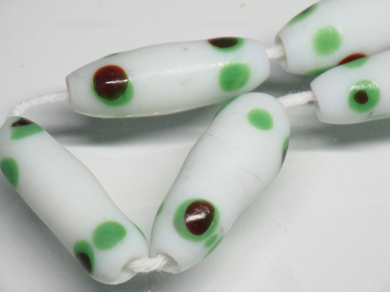 TOKO-BEADS AG941-63N Glass bead (Strand) 7.5~9.5mm AG941-63N とんぼ玉（連） 7.5~9.5mm Asian bead & African bead  Handmade,Lampeork,bead,asia,india,ethnic,parts,accessory,beads とんぼ玉,ビーズ,トンボ玉,アジア,インド,エスニック,手作り,パーツ,アクセサリー