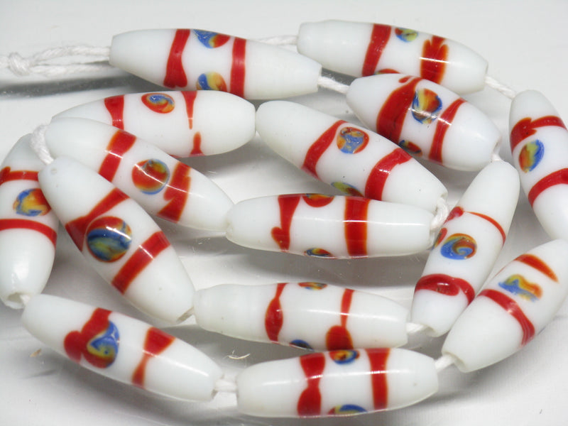 TOKO-BEADS AG941-65N Glass bead (Strand) 7.5~8.5mm AG941-65N とんぼ玉（連） 7.5~8.5mm Asian bead & African bead  Handmade,Lampeork,bead,asia,india,ethnic,parts,accessory,beads とんぼ玉,ビーズ,トンボ玉,アジア,インド,エスニック,手作り,パーツ,アクセサリー