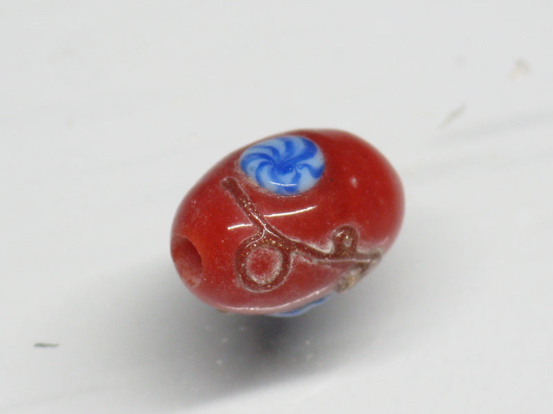 TOKO-BEADS AG941-60S Glass bead 6.5~7.5mm AG941-60S とんぼ玉 6.5~7.5mm Asian bead & African bead  Handmade,Lampeork,bead,asia,india,ethnic,parts,accessory,beads とんぼ玉,ビーズ,トンボ玉,アジア,インド,エスニック,手作り,パーツ,アクセサリー