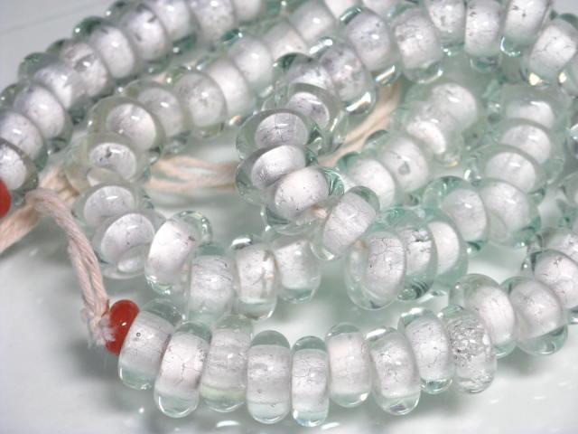 | TOKO-BEADS |AG942N-68 リング型ビーズ（連） 11mmとんぼ玉,ビーズ,トンボ玉,アジア,インド,エスニック,手作り,パーツ,アクセサリー