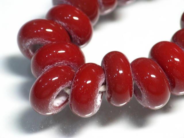 TOKO-BEADS AG942N-75 Glass bead (strand) 11mm AG942N-75 リング型ビーズ（連） 11mm Asian bead & African bead  Handmade,Lampeork,bead,asia,india,ethnic,parts,accessory,beads とんぼ玉,ビーズ,トンボ玉,アジア,インド,エスニック,手作り,パーツ,アクセサリー