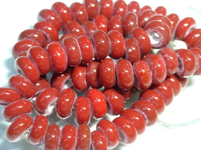 | TOKO-BEADS |AG942N-75 リング型ビーズ（連） 11mmとんぼ玉,ビーズ,トンボ玉,アジア,インド,エスニック,手作り,パーツ,アクセサリー