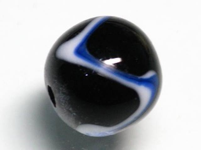 TOKO-BEADS AG942S-02 Glass bead 11.5mm AG942S-02 とんぼ玉 11.5mm Asian bead & African bead  Handmade,Lampeork,bead,asia,india,ethnic,parts,accessory,beads とんぼ玉,ビーズ,トンボ玉,アジア,インド,エスニック,手作り,パーツ,アクセサリー