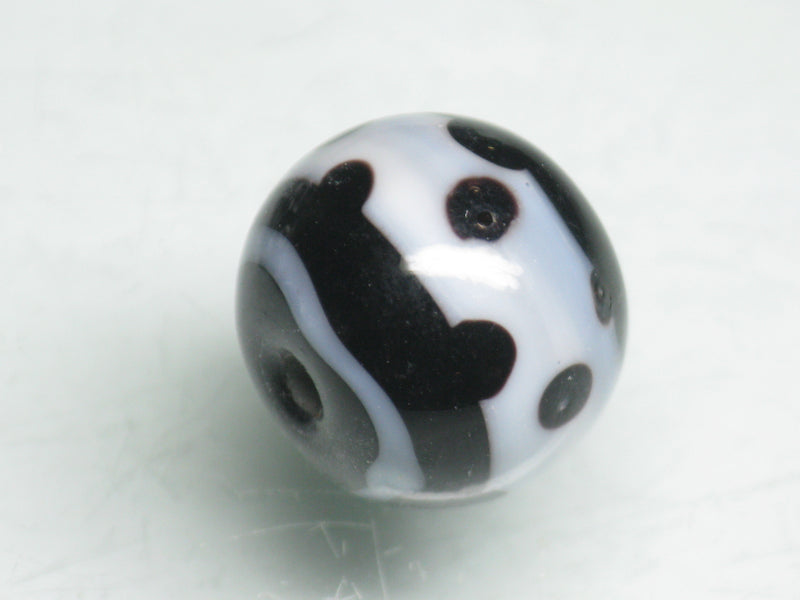 TOKO-BEADS AG942-81S Glass bead 14~15mm AG942-81S とんぼ玉 14~15mm Asian bead & African bead  Handmade,Lampeork,bead,asia,india,ethnic,parts,accessory,beads とんぼ玉,ビーズ,トンボ玉,アジア,インド,エスニック,手作り,パーツ,アクセサリー