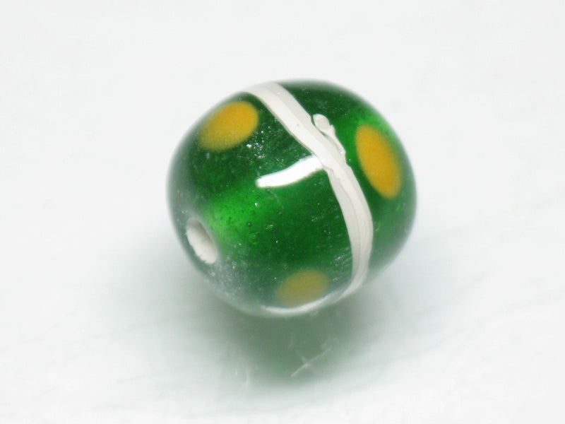 TOKO-BEADS AG943-01S Glass bead 11~12mm AG943-01S とんぼ玉 11~12mm Asian bead & African bead  Handmade,Lampeork,bead,asia,india,ethnic,parts,accessory,beads とんぼ玉,ビーズ,トンボ玉,アジア,インド,エスニック,手作り,パーツ,アクセサリー