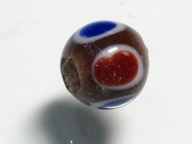 TOKO-BEADS AG943S-44 Glass bead 8.5mm AG943S-44 とんぼ玉 8.5mm Asian bead & African bead  Handmade,Lampeork,bead,asia,india,ethnic,parts,accessory,beads とんぼ玉,ビーズ,トンボ玉,アジア,インド,エスニック,手作り,パーツ,アクセサリー