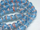 TOKO-BEADS AG944-59N Glass bead (strand) 8mm AG944-59N とんぼ玉（連） 8mm Asian bead & African bead  Handmade,Lampeork,bead,asia,india,ethnic,parts,accessory,beads とんぼ玉,ビーズ,トンボ玉,アジア,インド,エスニック,手作り,パーツ,アクセサリー