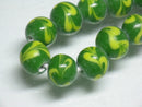 TOKO-BEADS AG944-62N Glass bead (strand) 9~9.5mm AG944-62N とんぼ玉（連） 9~9.5mm Asian bead & African bead  Handmade,Lampeork,bead,asia,india,ethnic,parts,accessory,beads とんぼ玉,ビーズ,トンボ玉,アジア,インド,エスニック,手作り,パーツ,アクセサリー