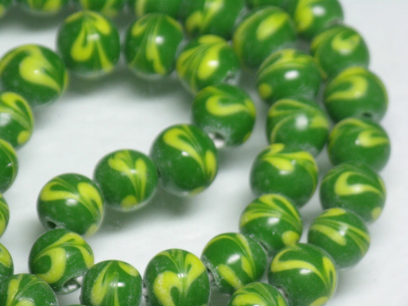 | TOKO-BEADS |AG944N-62 とんぼ玉（連） 9~9.5mmとんぼ玉,ビーズ,トンボ玉,アジア,インド,エスニック,手作り,パーツ,アクセサリー