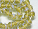 TOKO-BEADS AG944-68N Glass bead (strand) 8~8.5mm AG944-68N とんぼ玉（連） 8~8.5mm Asian bead & African bead  Handmade,Lampeork,bead,asia,india,ethnic,parts,accessory,beads とんぼ玉,ビーズ,トンボ玉,アジア,インド,エスニック,手作り,パーツ,アクセサリー