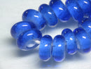 TOKO-BEADS AG945-06N Glass bead (strand) 11~12mm AG945-06N リング型ビーズ（連） 11~12mm Asian bead & African bead  Handmade,Lampeork,bead,asia,india,ethnic,parts,accessory,beads とんぼ玉,ビーズ,トンボ玉,アジア,インド,エスニック,手作り,パーツ,アクセサリー