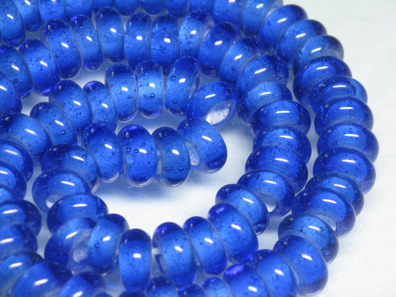 | TOKO-BEADS |AG945N-06 リング型ビーズ（連） 11~12mmとんぼ玉,ビーズ,トンボ玉,アジア,インド,エスニック,手作り,パーツ,アクセサリー