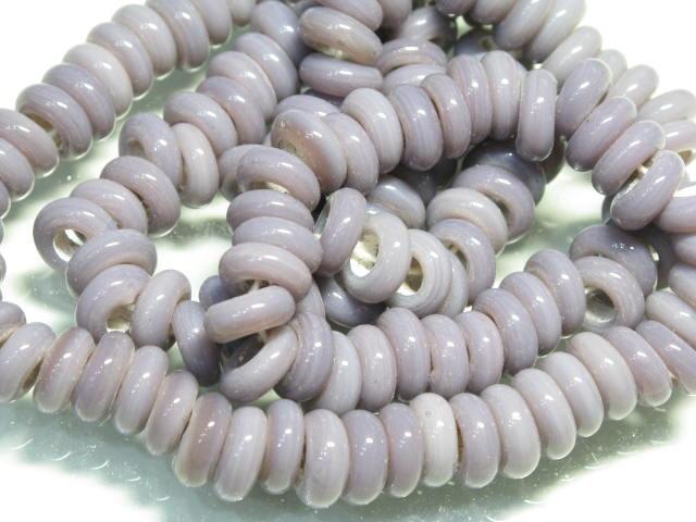 TOKO-BEADS AG945N-11 Glass bead (strand) 11~12mm AG945N-11 リング型ビーズ（連） 11~12mm Asian bead & African bead  Handmade,Lampeork,bead,asia,india,ethnic,parts,accessory,beads とんぼ玉,ビーズ,トンボ玉,アジア,インド,エスニック,手作り,パーツ,アクセサリー