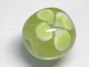 TOKO-BEADS AG945S-14 Glass bead 16~19mm AG945S-14 フラワービーズ（大） 16~19mm Asian bead & African bead  Handmade,Lampeork,bead,asia,india,ethnic,parts,accessory,beads とんぼ玉,ビーズ,トンボ玉,アジア,インド,エスニック,手作り,パーツ,アクセサリー