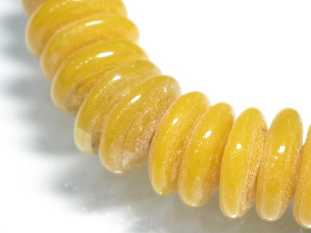 TOKO-BEADS AG946N-57 Glass bead (strand) 12~14mm AG946N-57 ボタン型ビーズ（連） 12~14mm Asian bead & African bead  Handmade,Lampeork,bead,asia,india,ethnic,parts,accessory,beads とんぼ玉,ビーズ,トンボ玉,アジア,インド,エスニック,手作り,パーツ,アクセサリー