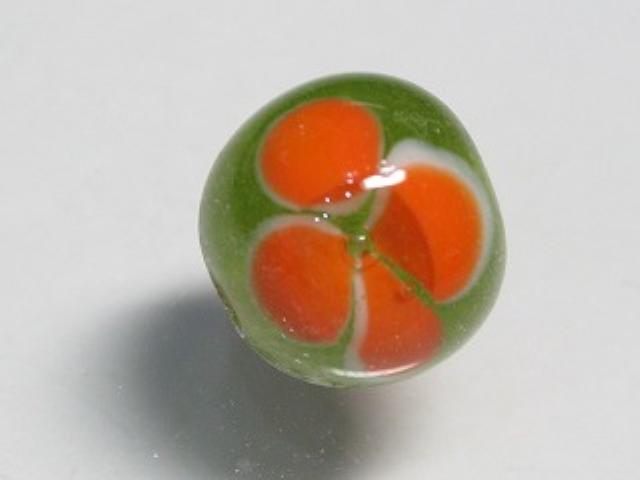 TOKO-BEADS AG946S-86 Glass bead 11mm AG946S-86 フラワービーズ 11mm Asian bead & African bead  Handmade,Lampeork,bead,asia,india,ethnic,parts,accessory,beads とんぼ玉,ビーズ,トンボ玉,アジア,インド,エスニック,手作り,パーツ,アクセサリー