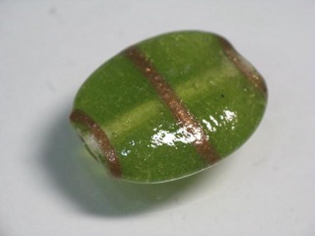 TOKO-BEADS AG947S-47 Glass bead 18mm AG947S-47 オーバルビーズ 18mm Asian bead & African bead  Handmade,Lampeork,bead,asia,india,ethnic,parts,accessory,beads とんぼ玉,ビーズ,トンボ玉,アジア,インド,エスニック,手作り,パーツ,アクセサリー