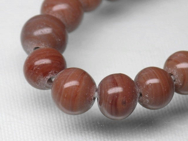 TOKO-BEADS AG948N-22 Glass bead (strand) 8mm AG948N-22 ガラスビーズ（連） 8mm Asian bead & African bead  Handmade,Lampeork,bead,asia,india,ethnic,parts,accessory,beads とんぼ玉,ビーズ,トンボ玉,アジア,インド,エスニック,手作り,パーツ,アクセサリー