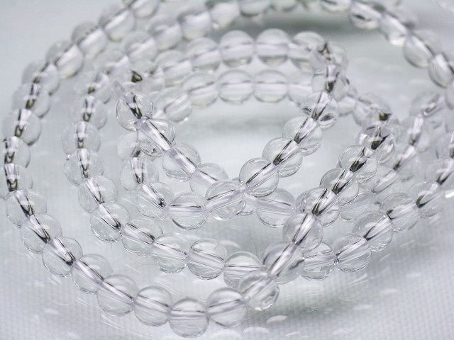 TOKO-BEADS AG949N-01 Glass bead (strand) 4~4.5mm AG949N-01 クリアシードビーズ（連） 4~4.5mm Asian bead & African bead  Handmade,Lampeork,bead,asia,india,ethnic,parts,accessory,beads とんぼ玉,ビーズ,トンボ玉,アジア,インド,エスニック,手作り,パーツ,アクセサリー