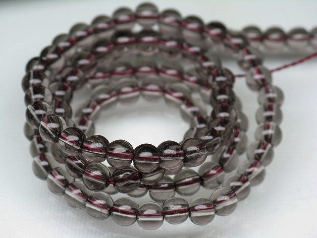 | TOKO-BEADS |AG949N-11 クリアシードビーズ（連） 4~4.5mmとんぼ玉,ビーズ,トンボ玉,アジア,インド,エスニック,手作り,パーツ,アクセサリー