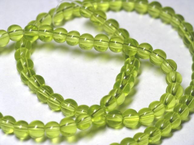 | TOKO-BEADS |AG949N-14 クリアシードビーズ（連） 4~4.5mmとんぼ玉,ビーズ,トンボ玉,アジア,インド,エスニック,手作り,パーツ,アクセサリー