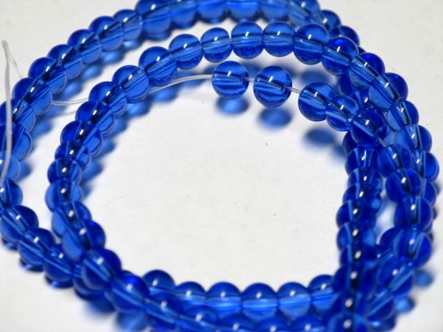 | TOKO-BEADS |AG949N-17 クリアシードビーズ（連） 4~4.5mmとんぼ玉,ビーズ,トンボ玉,アジア,インド,エスニック,手作り,パーツ,アクセサリー