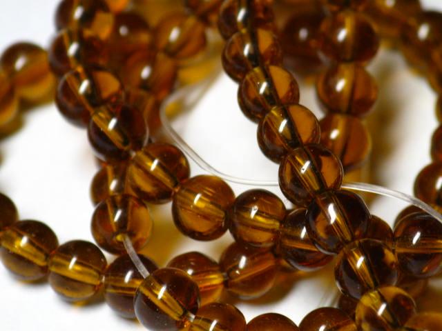 | TOKO-BEADS |AG949N-20 クリアシードビーズ（連） 4~4.5mmとんぼ玉,ビーズ,トンボ玉,アジア,インド,エスニック,手作り,パーツ,アクセサリー