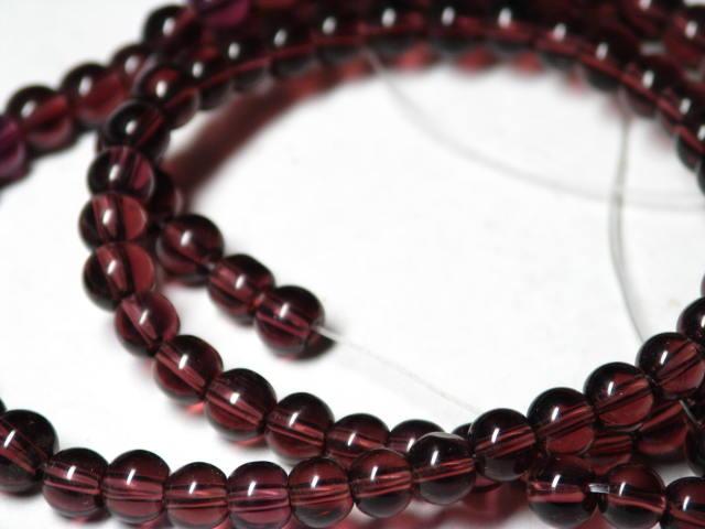 | TOKO-BEADS |AG949N-22 クリアシードビーズ（連） 4~4.5mmとんぼ玉,ビーズ,トンボ玉,アジア,インド,エスニック,手作り,パーツ,アクセサリー