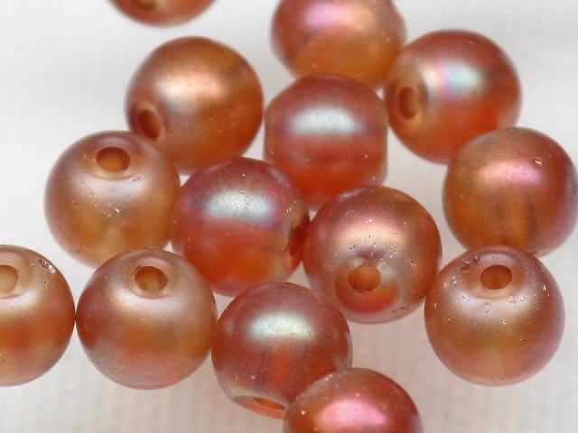 | TOKO-BEADS |AG949S-05 クリアシードビーズ 4~4.5mmとんぼ玉,ビーズ,トンボ玉,アジア,インド,エスニック,手作り,パーツ,アクセサリー