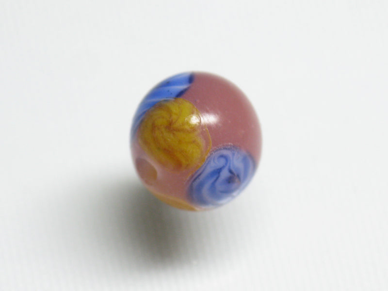 TOKO-BEADS AG951-53 Glass bead 10.5mm AG951-53 とんぼ玉 10.5mm Asian bead & African bead  Handmade,Lampeork,bead,asia,india,ethnic,parts,accessory,beads とんぼ玉,ビーズ,トンボ玉,アジア,インド,エスニック,手作り,パーツ,アクセサリー
