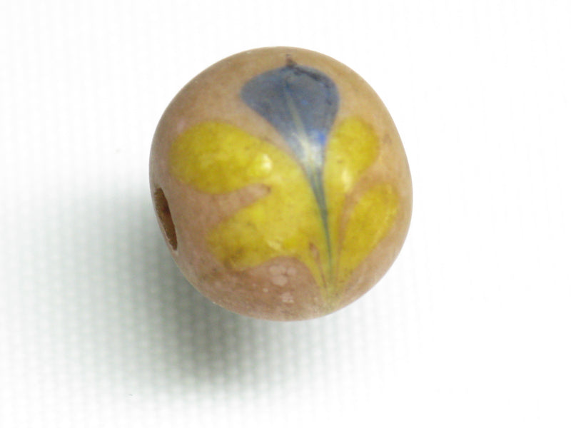 TOKO-BEADS AG951S-23 Glass bead 12mm AG951S-23 フラワービーズ 12mm Asian bead & African bead  Handmade,Lampeork,bead,asia,india,ethnic,parts,accessory,beads とんぼ玉,ビーズ,トンボ玉,アジア,インド,エスニック,手作り,パーツ,アクセサリー
