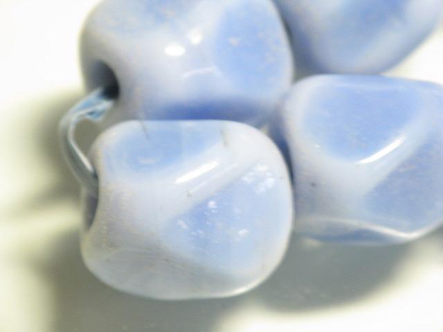 TOKO-BEADS AG953N-06 Glass bead (strand) 17mm AG953N-06 六面カットビーズ(L)(連) 17mm Asian bead & African bead  Handmade,Lampeork,bead,asia,india,ethnic,parts,accessory,beads とんぼ玉,ビーズ,トンボ玉,アジア,インド,エスニック,手作り,パーツ,アクセサリー