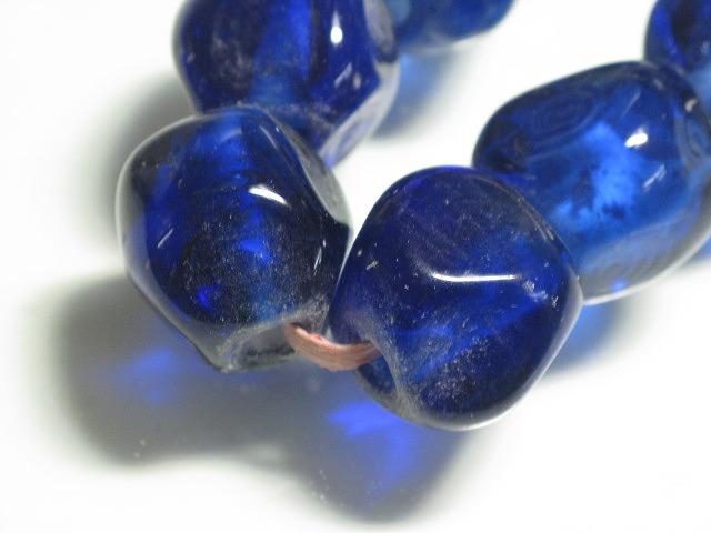 TOKO-BEADS AG953N-09 Glass bead (strand) 17mm AG953N-09 六面カットビーズ(L)(連) 17mm Asian bead & African bead  Handmade,Lampeork,bead,asia,india,ethnic,parts,accessory,beads とんぼ玉,ビーズ,トンボ玉,アジア,インド,エスニック,手作り,パーツ,アクセサリー