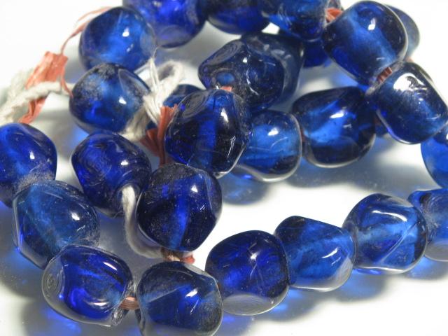 | TOKO-BEADS |AG953N-09 六面カットビーズ(L)(連) 17mmとんぼ玉,ビーズ,トンボ玉,アジア,インド,エスニック,手作り,パーツ,アクセサリー