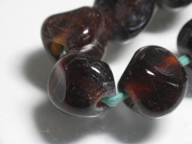 TOKO-BEADS AG953N-21 Glass bead (strand) 17mm AG953N-21 六面カットビーズ(L)(連) 17mm Asian bead & African bead  Handmade,Lampeork,bead,asia,india,ethnic,parts,accessory,beads とんぼ玉,ビーズ,トンボ玉,アジア,インド,エスニック,手作り,パーツ,アクセサリー